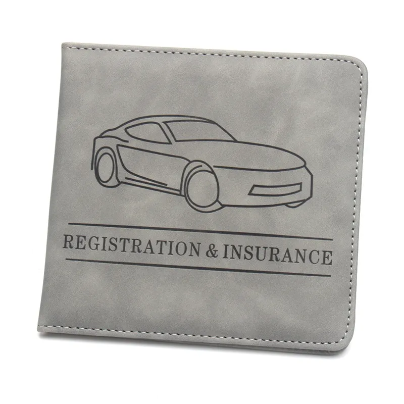 Reasonable price multi color short design pvc Auto registration insurance ID card holder for Car, Truck, Motorcycle,