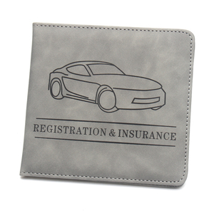 Prix raisonnable multi couleur conception courte pvc Auto immatriculation assurance ID porte-carte pour voiture, camion, <span class=keywords><strong>moto</strong></span>, - Product Image 1