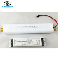 Kit de conversion d'urgence pour panneau LED 19W, avec driver de secours rechargeable DC pleine puissance, pour bureaux, couloirs et entrepôts