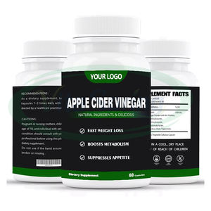 Perte de poids en vrac organique de supplément d'OEM amincissant des capsules de vinaigre de cidre de pomme de pilules - Product Image 3