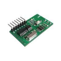 Module récepteur à code roulant de haute qualité HCS301, télécommande RF à 4 boutons 433,92 MHz, module récepteur HCS301 décodant 433 MHz