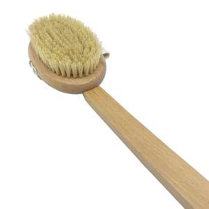 Nuevo cepillo de baño de cuerpo de ducha seco trasero de cerdas Sial naturales personalizadas de alta calidad y hermoso diseño - Product Image 2