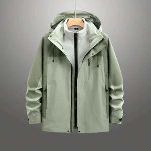 Veste d'extérieur décontractée coupe-vent classique de haute qualité pour homme, printemps/automne - Product Image 2