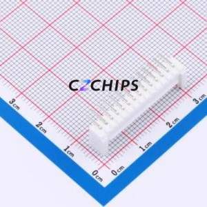 BX-HY2.0-14PWZ Wire-to-Board Pin Header Bent Lead Through Hole,P=2mm Connector 1x14P 2mm Right Angle Insert HY - Product Image 2