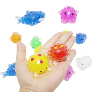 ของเล่นบีบลดความเครียดรูปสัตว์น่ารัก กระต่ายจิ๋ว ทำจากซิลิโคนเจลลี่บีด สำหรับเด็ก ขายส่งจำนวนมาก - Product Image 3