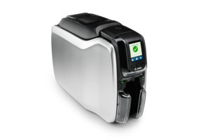 Imprimante de cartes en PVC plastique simple face Zebra ZC100, imprimante de cartes RFID - Product Image 3