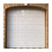 Chinois Conception Électrique Galvanisé En Acier de Sécurité porte De Garage Sectionnelle
