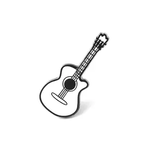 Музыкальный значок на лацкан для гитары