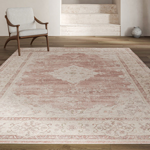 Alfombra Lavable a Máquina con Patrón Geométrico Estilo <span class=keywords><strong>Persa</strong></span> <span class=keywords><strong>Americano</strong></span>, Tipo Cachemira, para Sala de Estar, Sofá, Estilo Marroquí Nórdico - Product Image 1
