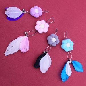 <b>Cat</b> teaser wand with replaceable <b>plush</b> head, fairy flower design, scratch and bite resistant, interactive, fun toy for pets. - Product Image 3