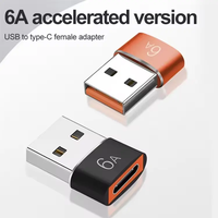 Adaptor konektor kabel, konverter USB C Tipe C betina ke USB A Male OTG untuk Macbookfor Xiaomi untuk Samsung Oneplus