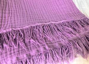 100% <span class=keywords><strong>coton</strong></span> biologique respirant doux confortable léger été <span class=keywords><strong>gaze</strong></span> couverture main-plante teint mousseline jeter couverture pour canapé - Product Image 6