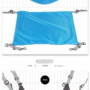 Hamaca para Mascotas de Doble Cara con Enfriamiento ODM, para Gatos, Diseño Sólido, Transpirable, de Nailon, para Descansar y Dormir - Product Image 2