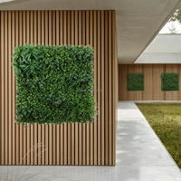 Haie artificielle suspendue pour cour, plantes murales vertes, jardin vertical, clôture de piscine, extérieur, résistant aux UV, écologique, modélisation 3D