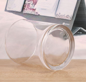 Round cylinder candle jars Heat resistant <b>glass</b> jars Empty home decoration jars Clear <b>glass</b> candle holders - Product Image 4