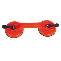 Ganchos de succión de plástico de alta resistencia con 3 garras para vidrio, extractor de abolladuras para mover vidrio, herramientas para azulejos de cerámica y pisos.