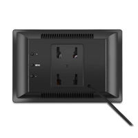 IPóster 2 vías instalar soporte de succión montaje tablero 2 entrada de vídeo 5 "Monitor de Vista trasera del coche