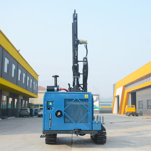 自動レベリングミニウォーターウェルドリルリグホイール付き自己安定化プラットフォーム不均一グラウンドDTHドリルリグ - Product Image 6