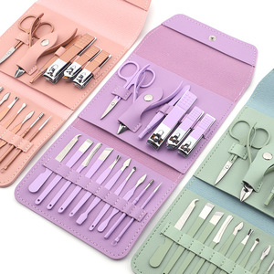 16-piece nail clipper set, household nail clipper set, complete nail care <b>tool</b> <b>kit</b> - Product Image 3
