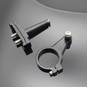 Soporte de montaje para estabilizador de manillar de motocicleta, aleación de aluminio, negro, para Yamaha YZF R15 V3, piezas de modificación de amortiguadores - Product Image 4