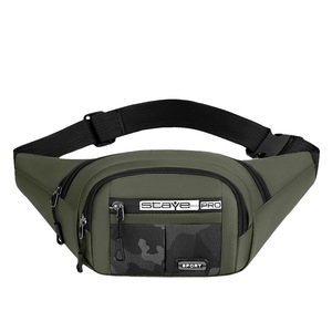 Staye Pro Men's Waist Bag Oxford Cloth Waterproof Multi Pocket Outdoor Sport Chest Pack Casual Travel Crossbody Bag - Product Image 5