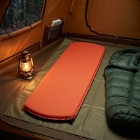 Matelas gonflable automatique auto-gonflant en mousse portable, tissu polyester PVC pêche, pour randonnée, camping, utilisation 3 saisons, haute qualité