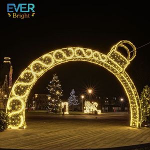 Luci a tunnel per festival natalizi, decorazione notturna per esterni in PVC per promenade costiere e percorsi da giardino - Product Image 2