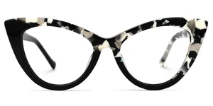 Fashion Wesee Black Blue Tortoise Green Red Cat Eye Acetate Eyeglasses Frames Acetate Frame Wholesale Optical Glasses