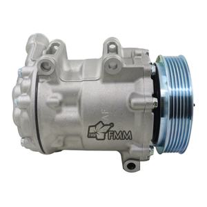 Compresor de Aire Acondicionado OEM 9683055180 9660555380 6453RE SD7C16 para Peugeot 407 508 para Citroën C5 C6 - Product Image 4