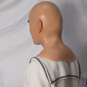 Masque Intégral Réaliste en Silicone de Visage d'Homme Adolescent pour Cross-dressing Cosplay Fête de Mariage Halloween Accessoires de Farces et Attrapes - Product Image 6