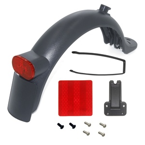 Garde-boue arrière ABS, poignée d'accélérateur et accessoires de feu arrière directionnel pour trottinettes électriques Xiaomi M365 Pro & Pro2 1S - Product Image 4