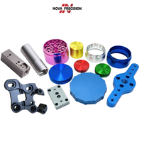 Pièces de tournage en aluminium anodisé de haute précision OEM personnalisé Auto voiture vélo moto pièces de rechange CNC pièces d'usinage