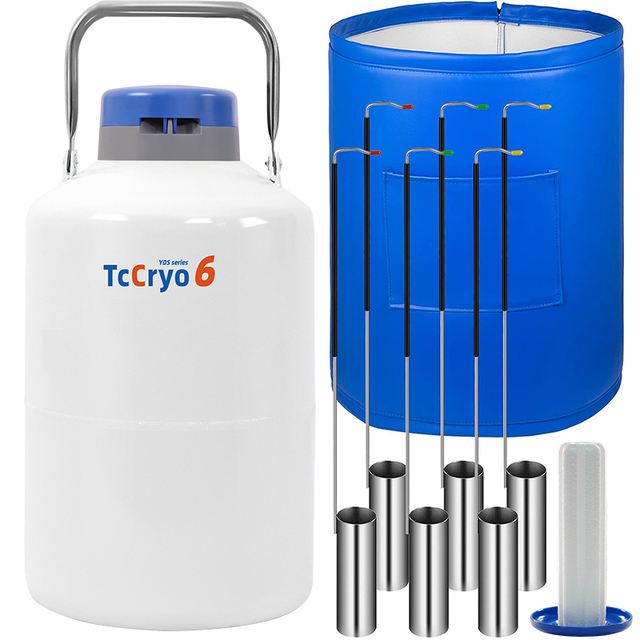 4L-6L Insemination Cow Refrigerator Bottle Semen Dewars Price Liquid Nitrogen Tank in Nigeria for Cattle Farm