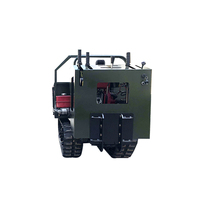 Petit Dumper automatique multifonction à chenilles Dumper à marche arrière