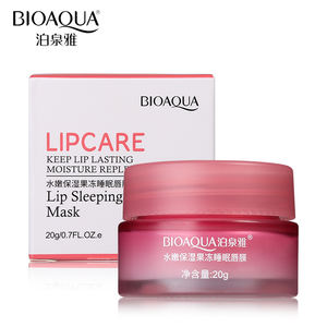 Masque pour les lèvres de nuit <span class=keywords><strong>BIOAQUA</strong></span>, hydratant, nourrissant, soin de la peau, masque pour les lèvres à la fraise - Product Image 3