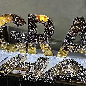 Letras LED de Cielo Estrellado de Alto Brillo y Ahorro de Energía Personalizadas para Publicidad en Puertas de Oficina, Diseño Gratuito - Product Image 4