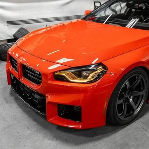 Sarı melek göz için 2022 2023 2024 BM-W 2 serisi G42 G87 M240i 230i M2 M2 LCI LED mavi gündüz çalışan işık modülü - Product Image 4