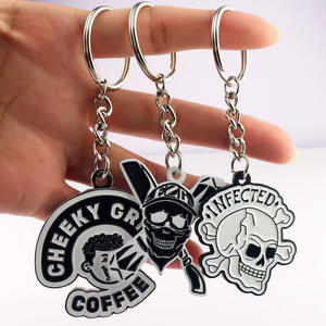 Key chain China Supplier Wholesale Custom Shape Souvenir Custom Made Enamel Round Shapesd Metal <b>Keychain</b> - Product Image 5