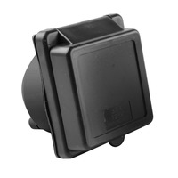 Conector de Bloqueo de Alta Resistencia 30A para Embarcaciones, Remolques, Caravanas, Furgonetas, RV, Entrada de Corriente de Orilla con Bloqueo Giratorio 125V