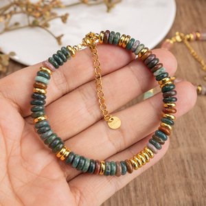 AONAYA Braccialetto di Cristallo Fatto a Mano, Gioiello Reiki con Perline Abaco, <span class=keywords><strong>Chakra</strong></span> <span class=keywords><strong>per</strong></span> Yoga e Meditazione, Tendenza Moda, Regalo di Natale - Product Image 4