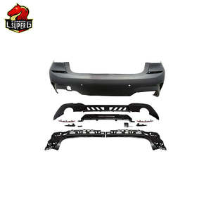 <span class=keywords><strong>LeGai</strong></span> MT Style M Sport Kit complet de carrosserie pour BMW Série 3 G20 2019-2022 Facelift Black PP Material Front/Rear Bumpers Side - Product Image 3
