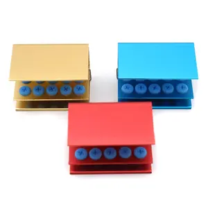 Porta frese dentarie autoclavabili con 10 fori in silicone Block scatola per FG RA ad alta e bassa velocità Burs alimentazione manuale - Product Image 2