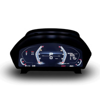 Para BMW F10 F11 F13 F15 F18 F06 F07 F04 F03 F02 X5, Pantalla OLED Proyectada de 12.3 Pulgadas con CarPlay y GPS, Nuevo Panel de Instrumentos