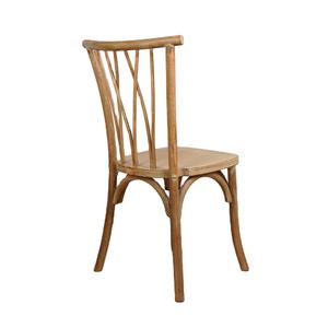 Nueva Silla Apilable Clásica <span class=keywords><strong>Botanica</strong></span> con Estructura de Madera para Banquetes, Bodas, Eventos, Hoteles, Fiestas y Comedores - Product Image 5