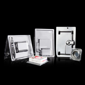 Black Plastic Antistatic Thermoforming Plastic Pallet Box Clear Plastic Blister Box