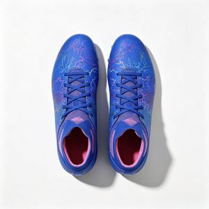 <span class=keywords><strong>Botas</strong></span> <span class=keywords><strong>de</strong></span> Fútbol Unisex <span class=keywords><strong>de</strong></span> Alta Gama con Parte Superior Sintética, Suela <span class=keywords><strong>de</strong></span> Goma, Tacos Moldeados AG, Forro <span class=keywords><strong>de</strong></span> Malla, Tacos TF para Entrenamiento - Product Image 4