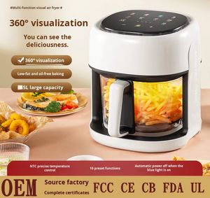 Forno Intelligente per Uso Domestico da 4,5 Litri Grande Capacità Nuovo Modello Friggitrice ad Aria Intelligente Multifunzione con Display a Colori e Vetrina - Product Image 5
