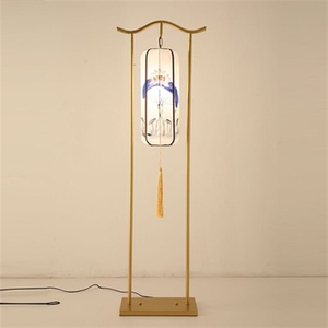 โคมไฟตั้งพื้นสไตล์จีนคลาสสิก, ห้องนั่งเล่น, ห้องรับแขก, โรงแรม, วิลล่า, โคมไฟตั้งโต๊ะโบราณ - Product Image 5