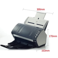 Scanner de Fi-7160 portable à grande vitesse Fujitsu USB 2.0 Caméra d'examen à haute résolution Scanner de documents ADF à feuille duplex