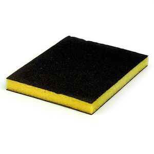 Feuille d'éponge abrasive Fervi 100x100mm haute résistance pour le polissage des métaux - Product Image 2